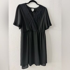 Boutique Black Mini Dress
